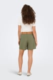 Only Onlibiza Modal Kumaş Yüksek Bel Kemerli Short Bayan SHORT 15370298 HAKİ
