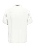ONSLAURENCE LINEN RESORT COLLAR SS NOOS Erkek Beyaz Gömlek - 22036242