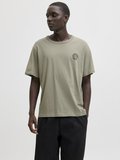Jack Jones Allıan Relax Fit Bisiklet Yaka Erkek Tişört 12288107