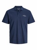 Jack Jones College Logo Regular Fit Erkek Polo Yaka Tişört 12288360