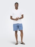 ONSBEN REG SS POLO SHIRT NOOS Erkek Beyaz T-Shirt - 22035825