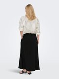 ONLTIZANA LONG SKIRT WVN NOOS Kadın Siyah Etek - 15372613