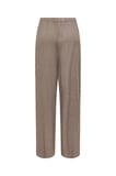 Only Açık Kahve Kadın Pantolon ONLSIESTA MW PULL-UP LINEN BL PNT N - 15322263