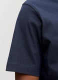 Jack & Jones Bisiklet Yaka Lacivert Erkek T-Shirt 12282892 JORNORREBRO EMB TEE CNECK