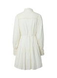 Beyaz Kadın Gömlek Yaka Elbise YASSOMELLI LS SHIRT DRESS - D2D