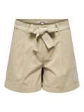 ONLAZELEA MW BELT CHINO SHORTS PNT Kadın Beyaz Şort - 15370625