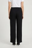 Only Onlnele Wide Leg Geniş Paça Belden Bağlamalı Pantolon Bayan PANTOLON 15370054 SİYAH