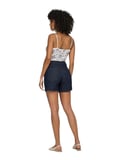 ONLGIANNA MW BELTED SHORTS AZG DNM NOOS Kadın Mavi Şort - 15340706