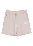 Jack & Jones Bej Erkek Fit Logo Baskılı Sweat Şort 12300731 JPSTKARLNEWPLUSHSWEATSHORT
