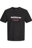Jack & Jones JORCASSIS Erkek Tişört Bisiklet Yaka Kısa Kollu Rahat Günlük 