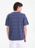 Jack & Jones Lacivert Erkek Relaxed T-Shirt 12295200 JORRIVIERA BLANK TEE CNECK