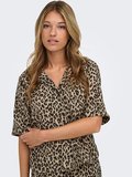 ONLEMMIA S/S BUTTON SHIRT PNT Kadın Siyah Gömlek - 15380053