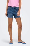 Only Onlphine Pamuklu Regular Fit Kot Short Bayan SHORT 15372986 MAVİ