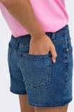 Only Onlphine Pamuklu Regular Fit Kot Short Bayan SHORT 15372986 MAVİ