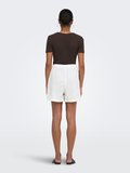 ONLSWAR THYRA PULL UP SHORTS WVN Kadın Beyaz Şort - 15378514