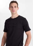 Jack & Jones Siyah Erkek Regular Fit Logo Baskılı T-Shirt 12307677 JPRBLURANGER TEECREW BSS26