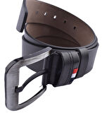 FSM-31 SUNİ  DERİ 4,5 CM KEMER/SİYAH/115 - 46