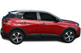 Peugeot 3008 5 Parça Krom Set 2016 ve Sonrası