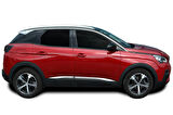 Peugeot 3008 5 Parça Krom Set 2016 ve Sonrası