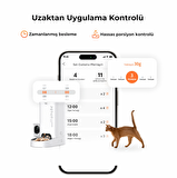 Petkit Yumshare Solo Kameralı Akıllı Mama Kabı Beyaz (Resmi Distribütör Garantili)