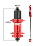 HASSNS Pro7 Ön Arka Göbek Seti 32 Delik Kırmızı