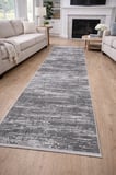 Merinos Vista 76587-098 Özel Kesme Halı Gri-Antrasit