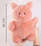 45 cm Sevimli domuzcuk peluş oyuncak