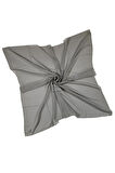 Mısırlı Eşarpları Düz Renk Kristal Şifon Eşarp 110x110 Cm