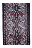 Enba Etnik Desenli Soft Pamuklu Şal 75x190 cm