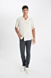DeFacto Pantolon Slim Fit Dar Kesim Cepli Dar Paça C9436AX24AUAR184