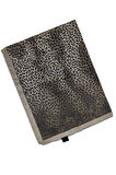 Enba Soft Pamuklu Leopar Desenli Şal 75x190 cm