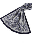Enba Etnik Desenli Soft Pamuklu Şal 75x190 cm