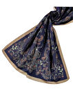 Enba Etnik Desenli Soft Pamuklu Şal 75x190 cm