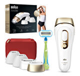 Braun Silk·Expert Pro 5 PL5382 Çanta ve 4 Başlıklı IPL Lazer Epilasyon Aleti + Venus Tıraş Makinesi 