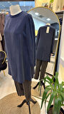MİSSWHENCE İpek Tunik 37025 LAÇİVERT