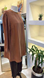 MİSSWHENCE İpek Tunik 37025 KİREMİT