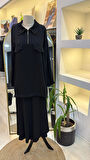 MissWhence Pantolonlu Takım 38008 Siyah