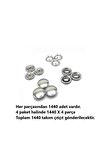 Tuhafiyecimiz 9.5mm Kapaklı Paslanmaz Nikel(Gümüş) Bebe Çıtçıt 1440 Adet