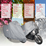 Piaggio Beverly 500 ÇANTALI Motosiklet Motor Koruma Brandası Ultra Dayanıklı