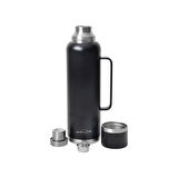 Campout Çift Katmanlı Termos 1500 ml Siyah