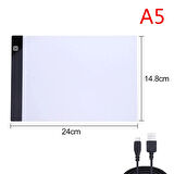 Monozone  A5 Led Işıklı Çizim Kopyalama Çizim Yansıtma Çizim Tahtası Grafik Tahtası Çizim Tableti