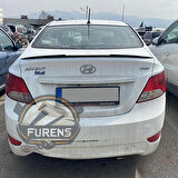 Hyundai Accent Blue Bagaj Üstü Slim Yarasa Spoiler Parlak Siyah