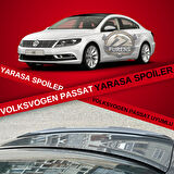 Volkswagen VW CC Bagaj Üstü Slim Yarasa Spoiler Piano Black Parlak Siyah