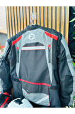 AT2202 - 4 MEVSİM MOTOSİKLET MONTU ( SİYAH- KIRMIZI-GRİ)