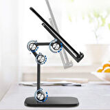By Nevser® Plastik Ayarlanabilir Kaydırmaz Taban Telefon Tablet Standı