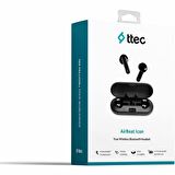 TEŞHİR Ttec AirBeat Icon TWS Siyah Kulak İçi Bluetooth Kulaklık