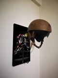 Motosiklet Kask Askısı, Motor Kask Askısı, Bajaj, Gogo, Andes, Ls2, Axxis, Nexx vb GG91