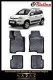 Rizline Fiat Panda 2023 Model 3D Havuzlu Paspas