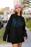 The Beatles 1967 Yazılı Unisex Oversize Müzik Grubu Sweatshirt