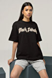 Black Sabbath The End World Tour Baskılı Unisex Oversize Rock Metal Tişört